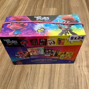 Trolls World Tour 8 Puzzle Pack